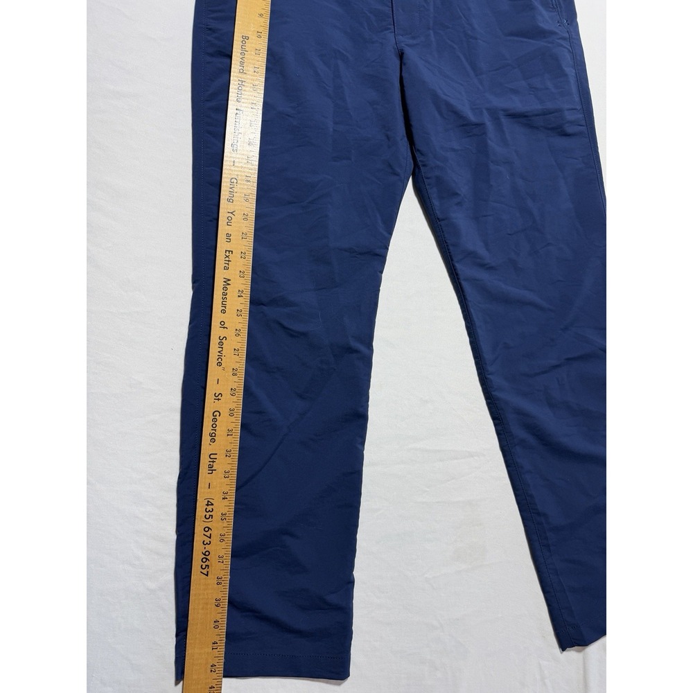 Under Armour Showdown Golf Pants Mens 36x32 Navy Blue HeatGear Loose Fit - Picture 2 of 9